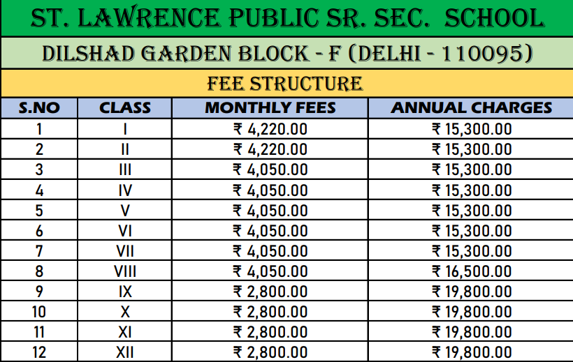 Image 1758176602586 Fee Structure: